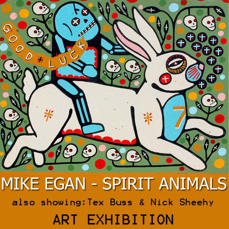Mike Egan: "Spirit Animals" Exhibition at Copro Gallery in Santa Monica