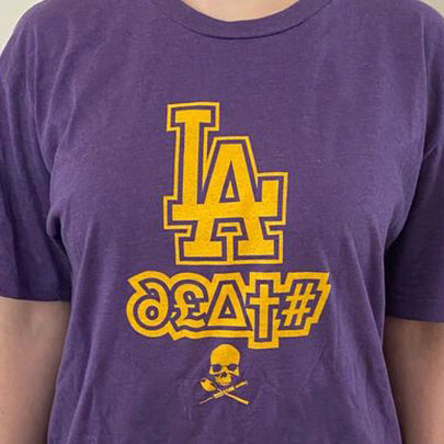 Dave Navarro &quot;LA DEATH (Lakers Variant)&quot; - T-Shirt