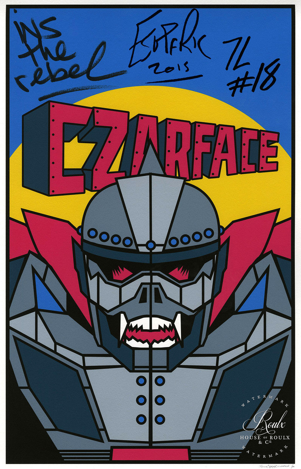 CZARFACE - Limited Edition, Signed Fine Art Print