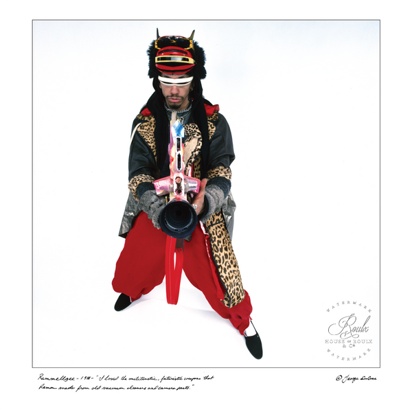 Rammellzee (by George DuBose) - Fine Art Print - House of Roulx