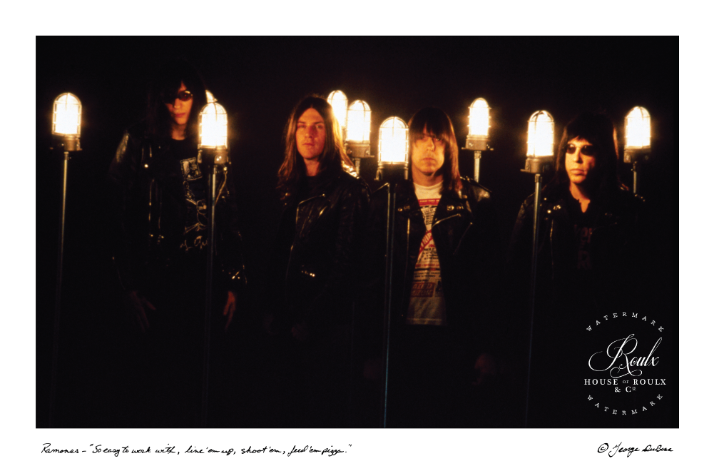 Ramones (by George DuBose) - Limited Edition, Archival Print