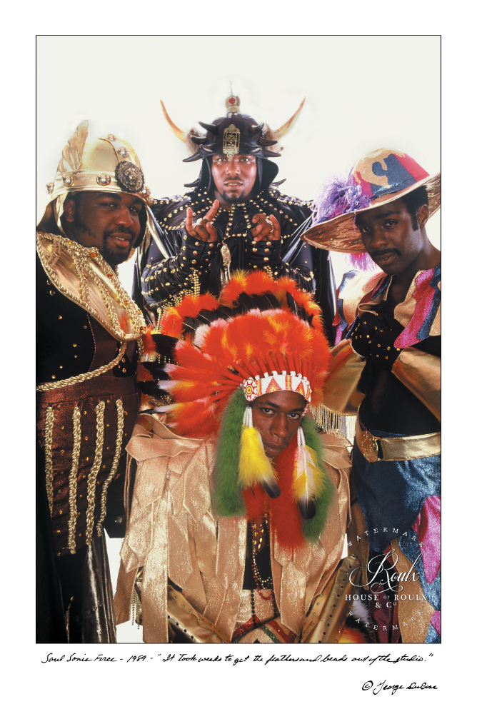 Afrika Bambaataa &amp; Soulsonic Force (by George DuBose) - Limited Edition, Archival Print