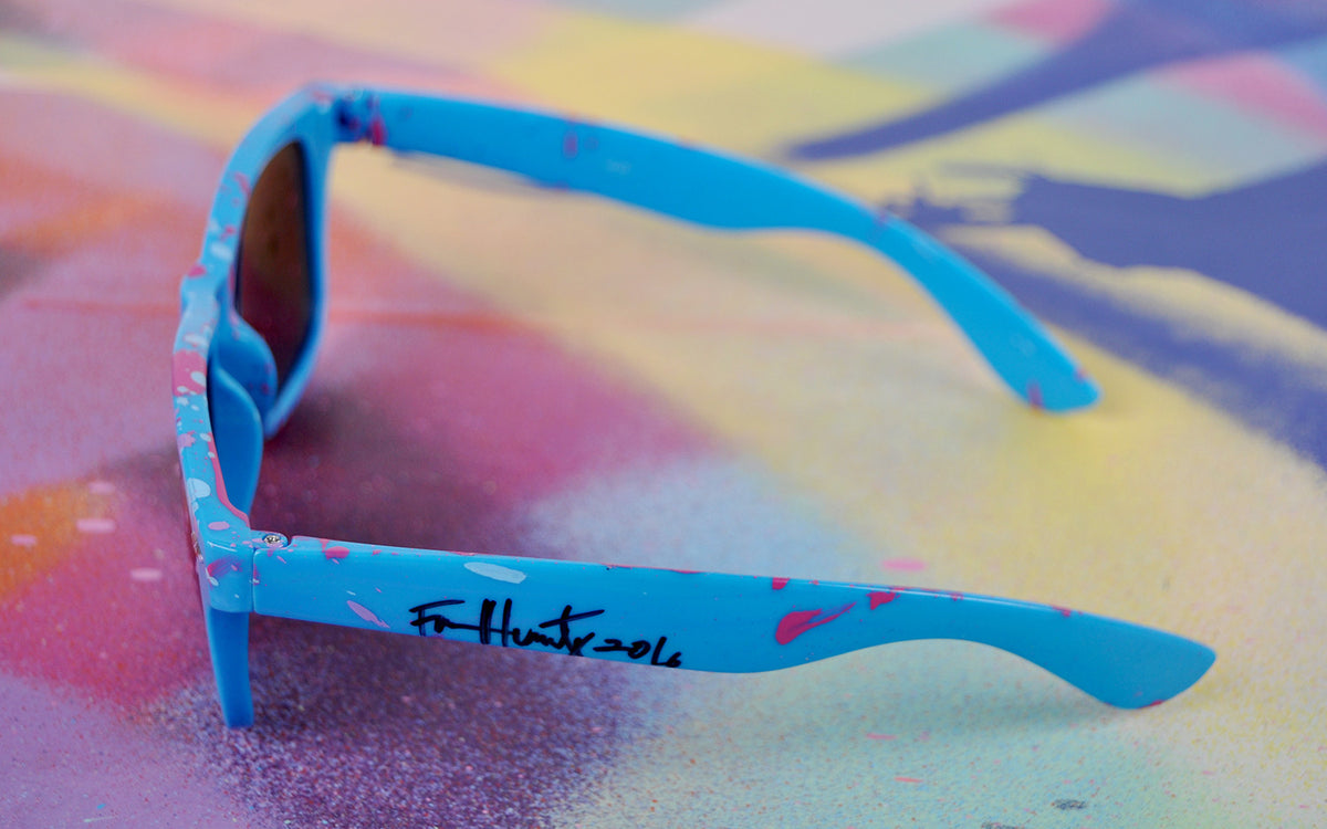 Free Humanity &quot;Hepburn&#39;s Humanity&quot; - Hand-Painted Sunglasses - Unique 1/1