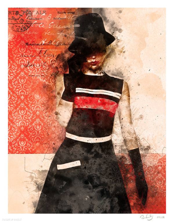 Rafael Bergamini "Greed" - Limited Edition, Archival Print - 11 x 14" -  House of Roulx