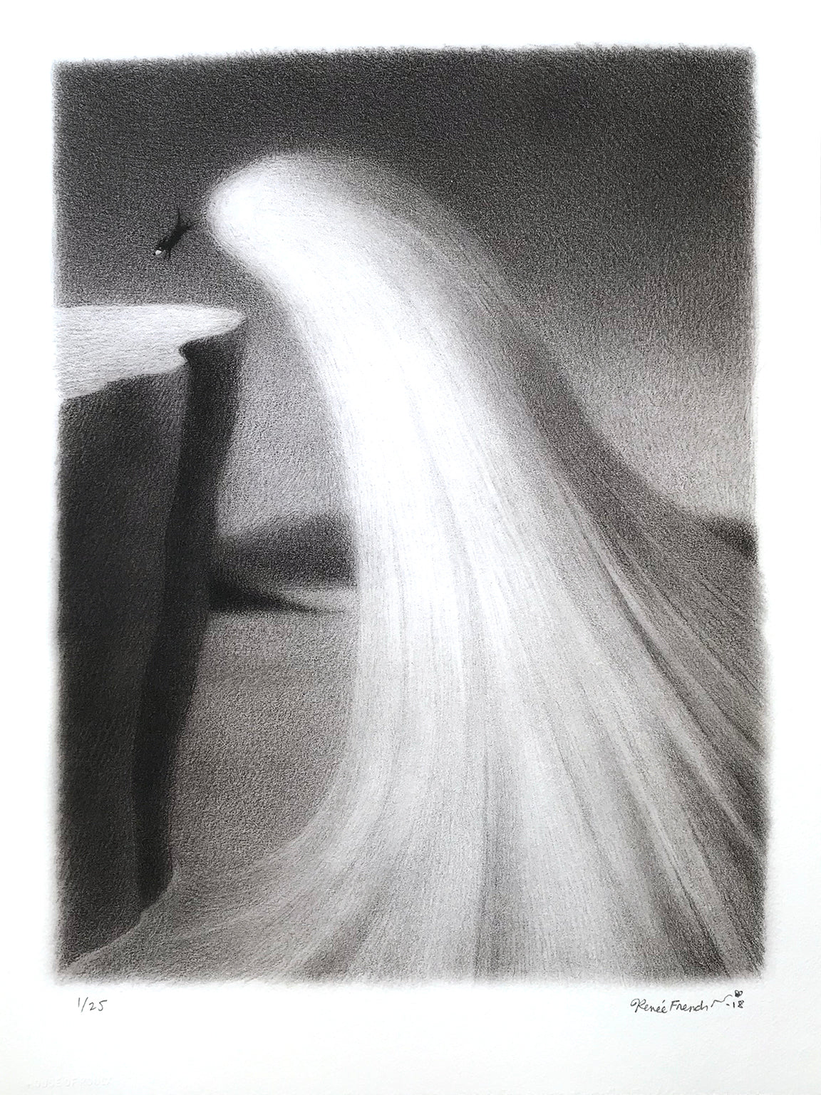 Renee French &quot;Horatio&#39;s Wave&quot; - Archival Print, Edition of 25 - 12 x 16&quot;