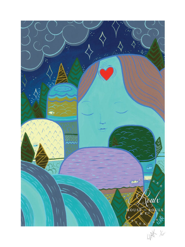LURK &quot;Love in the Hills&quot; - Limited Edition, Archival Print