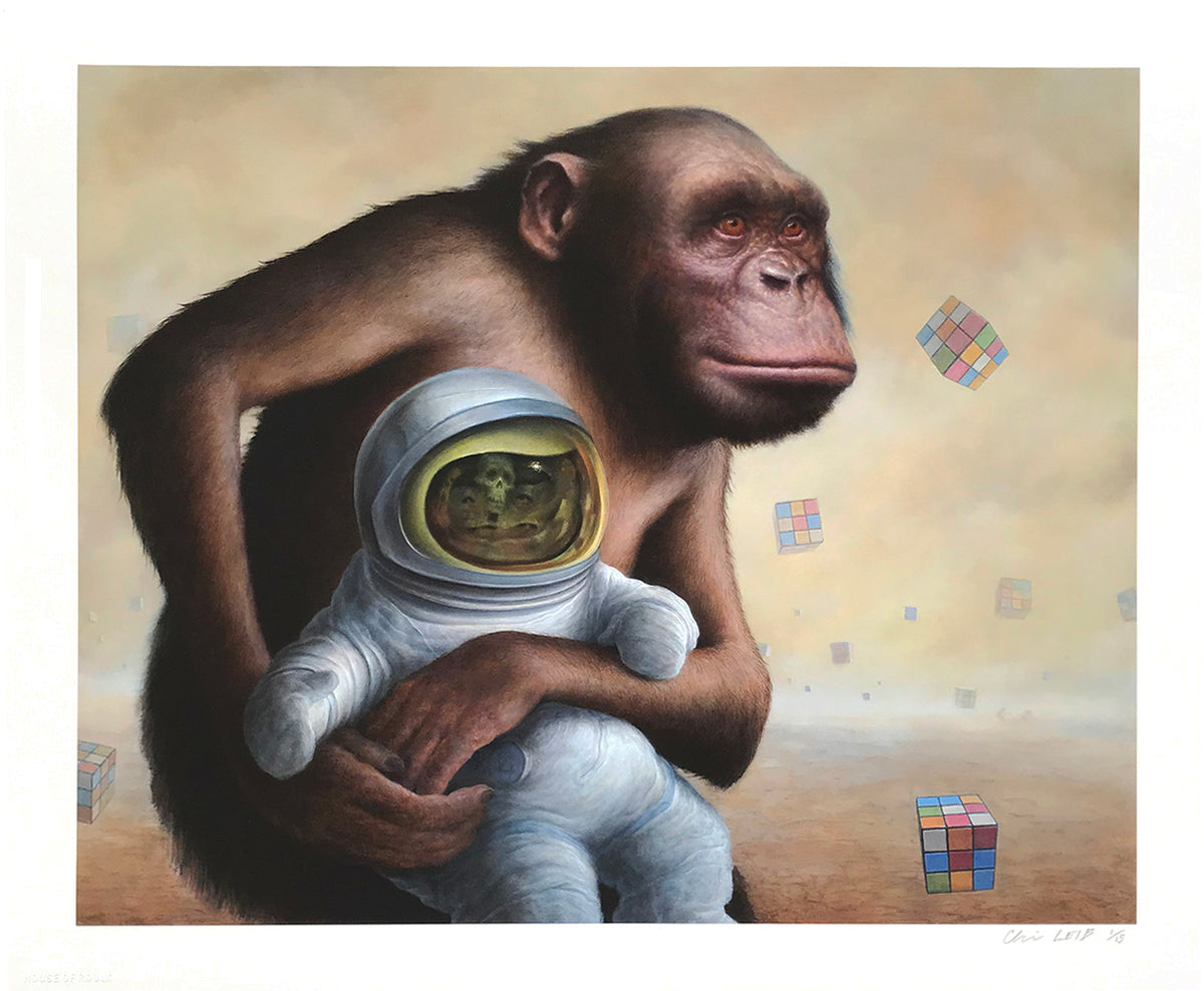 Chris Leib &quot;Mind Field&quot; - Archival Print, Limited Edition of 15 - 14 x 17&quot;