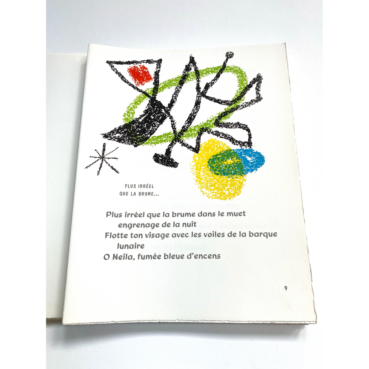 Joan Miró - Signed 18 Lithograph Folio of Yvan Goll Poems, 1967