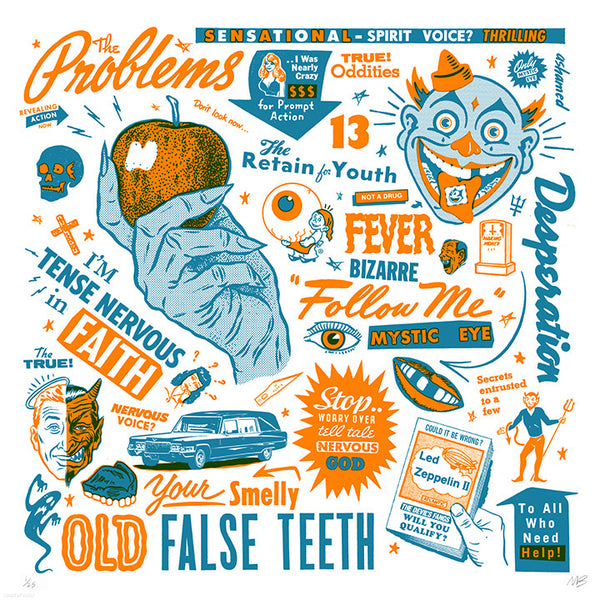 関税込【FTC】TEETH TEE - Artwork by Morning Breath EYES TEE - Artwork by Morning Breath – FTC