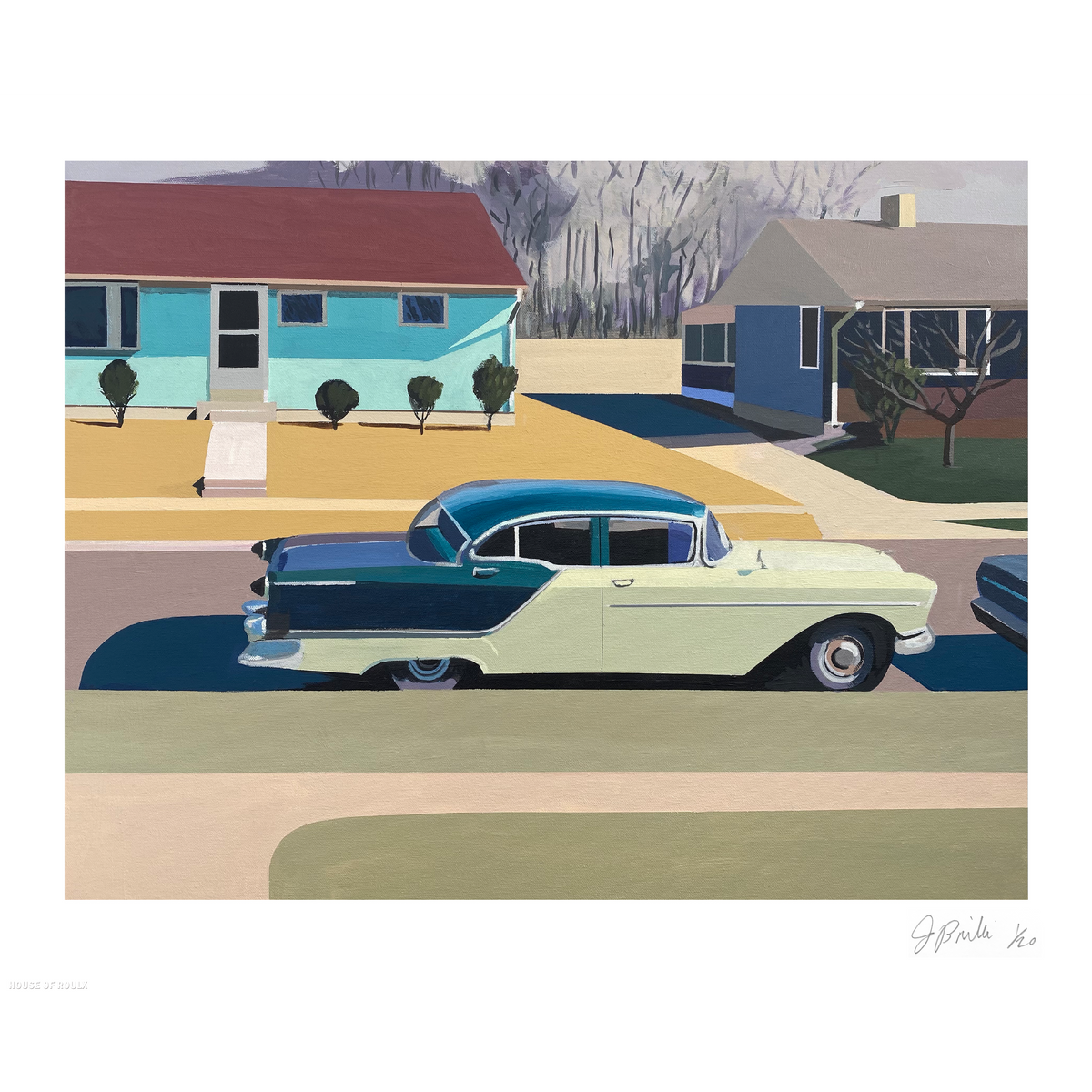 Jessica Brilli &quot;The Neighborhood&quot; - Archival Print, Limited Edition of 20 - 14 x 17&quot;