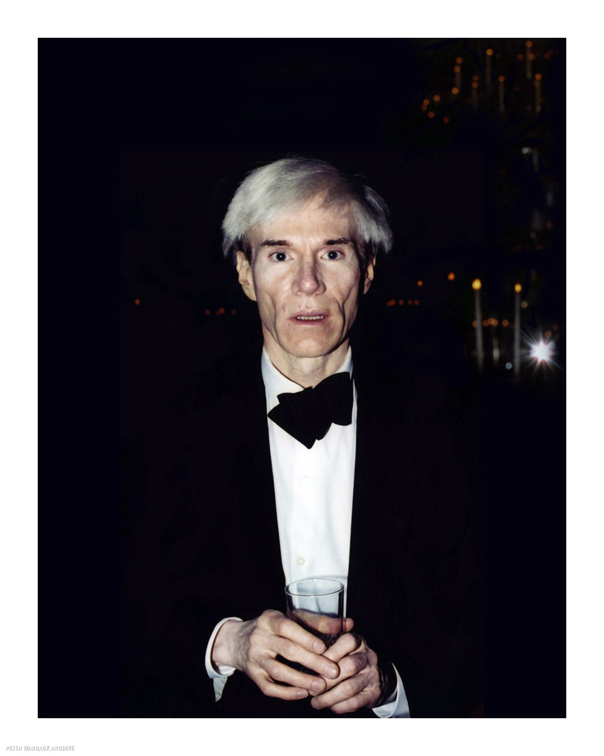 Andy Warhol (by Peter Warrack) - Limited Edition, Archival Print - 16x20&quot;