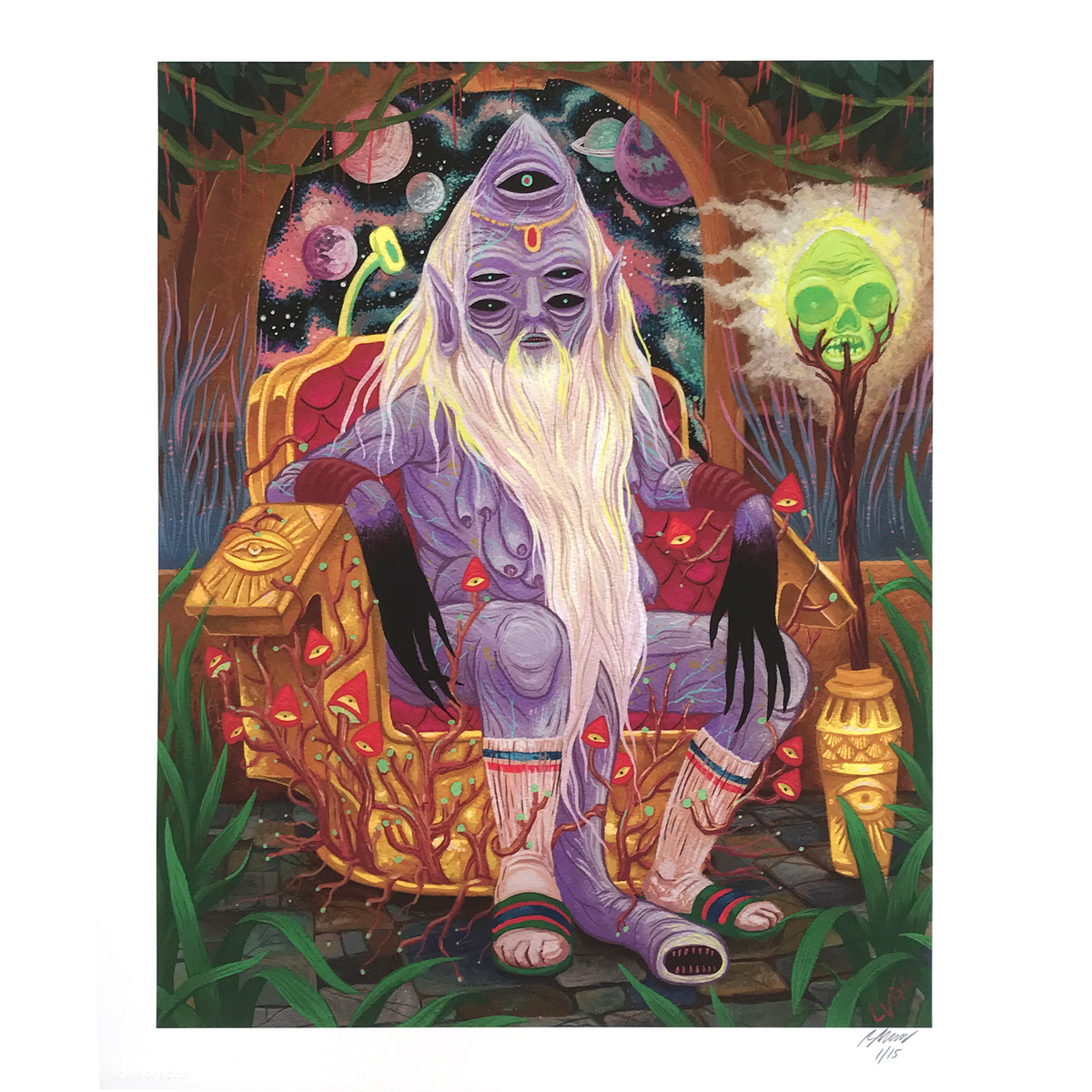 LURK &quot;Supreme Wizard&quot; - Archival Print, Limited Edition of 15 - 14 x 17&quot;