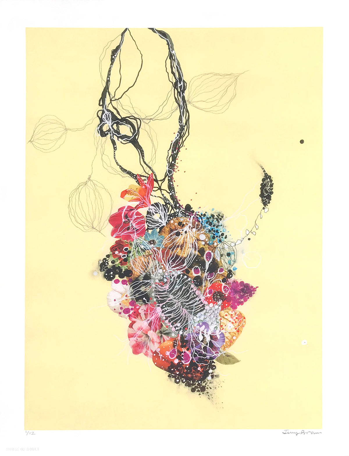 Jenny Brown &quot;Wild Ghost Vine&quot; - Archival Print, Limited Edition of 12 - 13 x 17&quot;