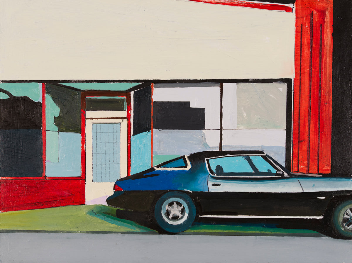Jessica Brilli &quot;Camaro&quot; - Original Oil Painting on Wood Panel - 18 x 24&quot;