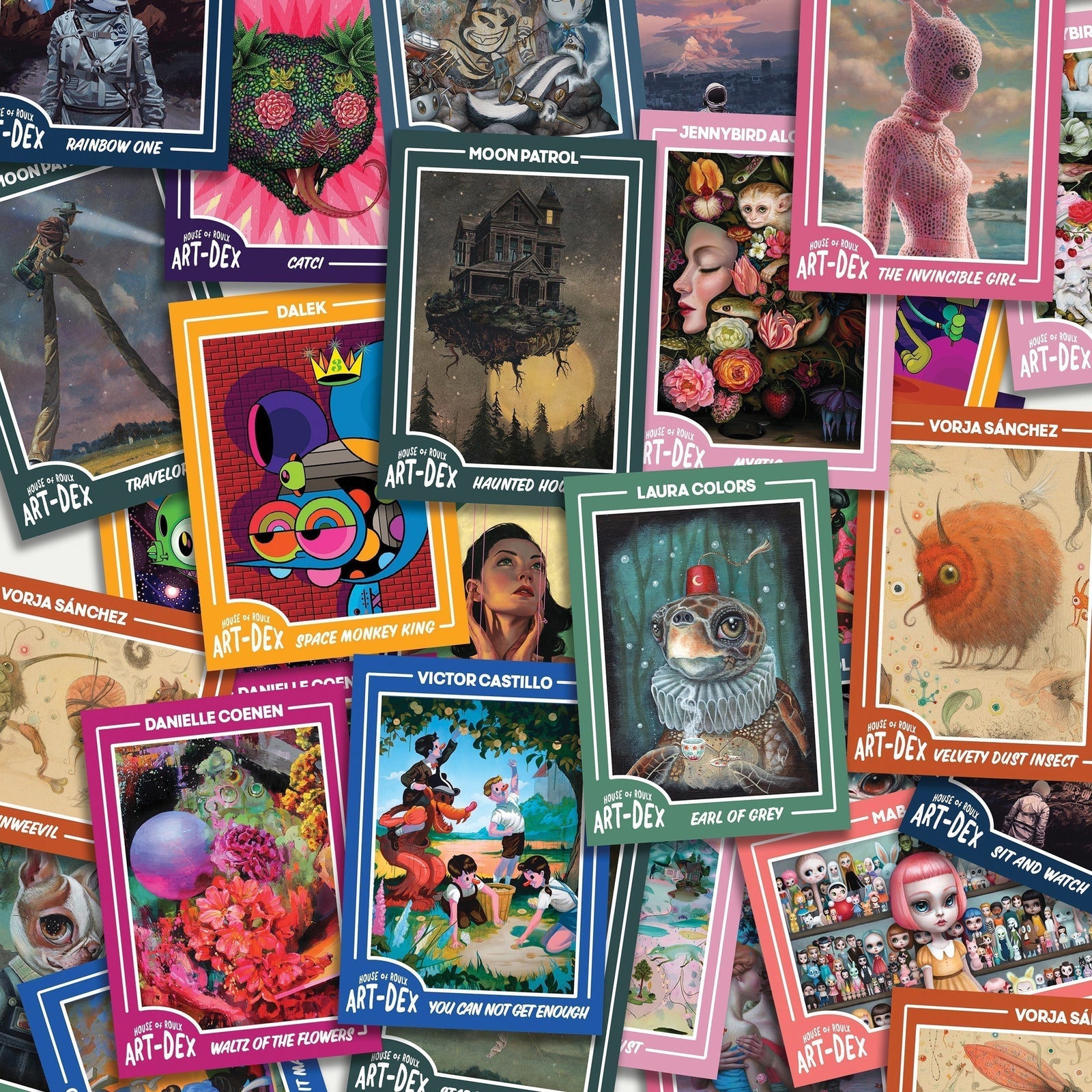 ART-DEX ARTIST DEXTERITY GAME & TRADING CARD SETS COMING THIS FALL