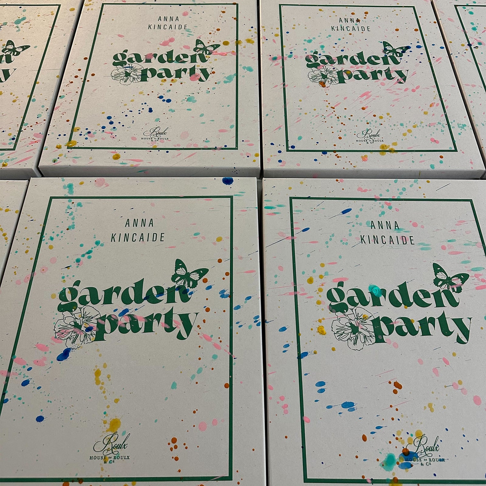 Anna Kincaide: "Garden Party" Box Set and Hand-Embellished Print Collection - 11/8/23