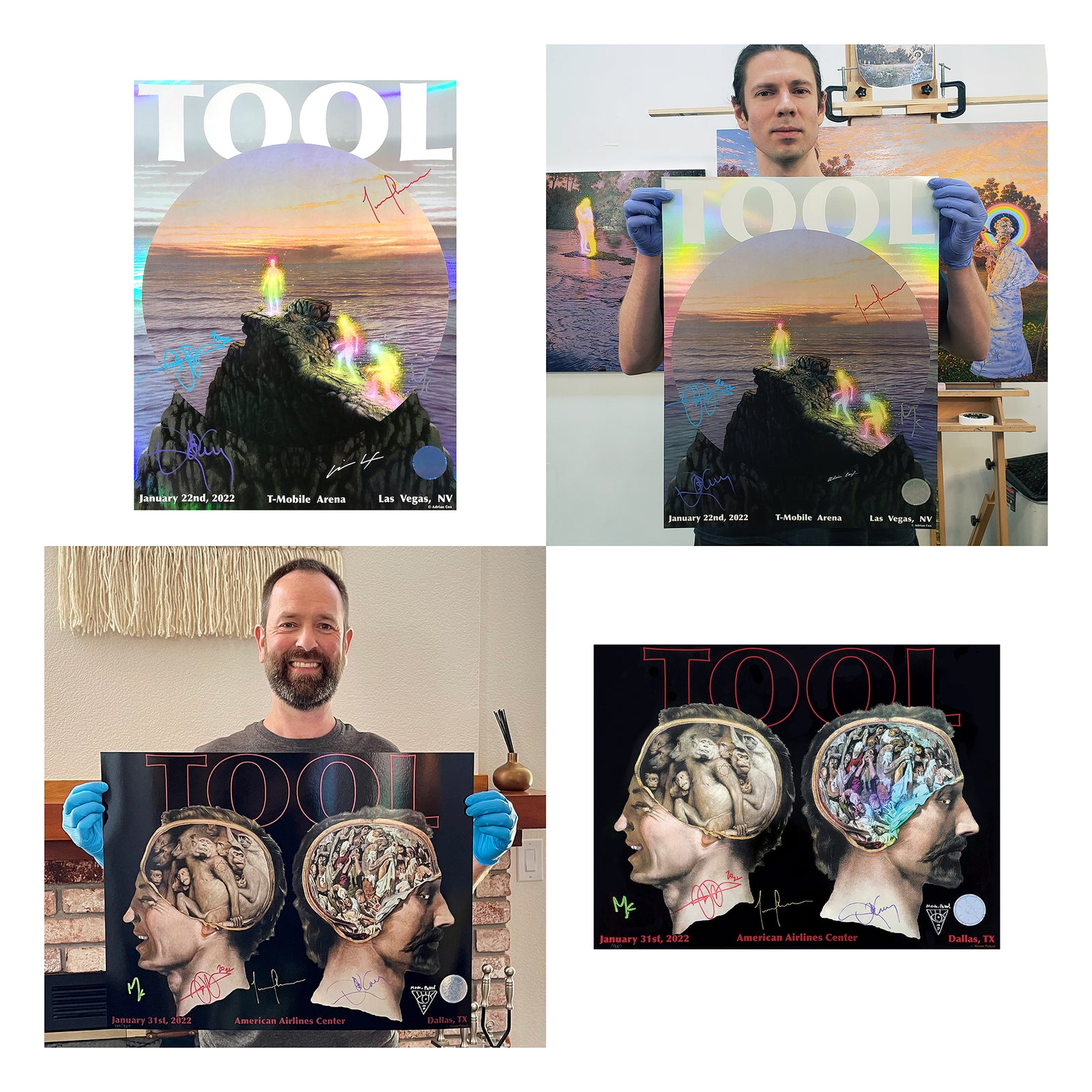 TOOL POSTERS - SLIGHTLY FLAWED & DISCOUNTED - 4/25/22