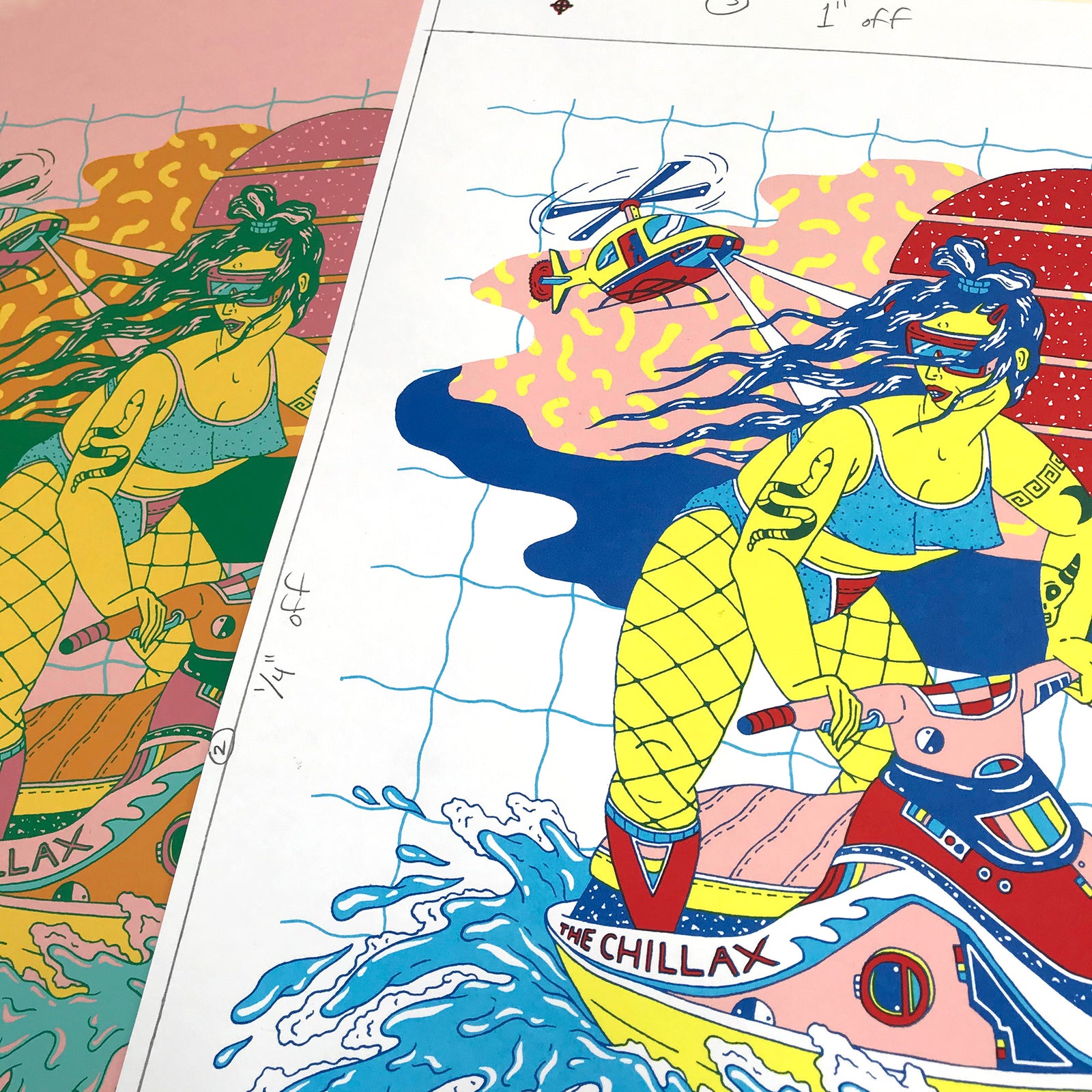 Kristen Liu-Wong'S SILK SCREEN PROCESS WITH ANTIDESIGNS
