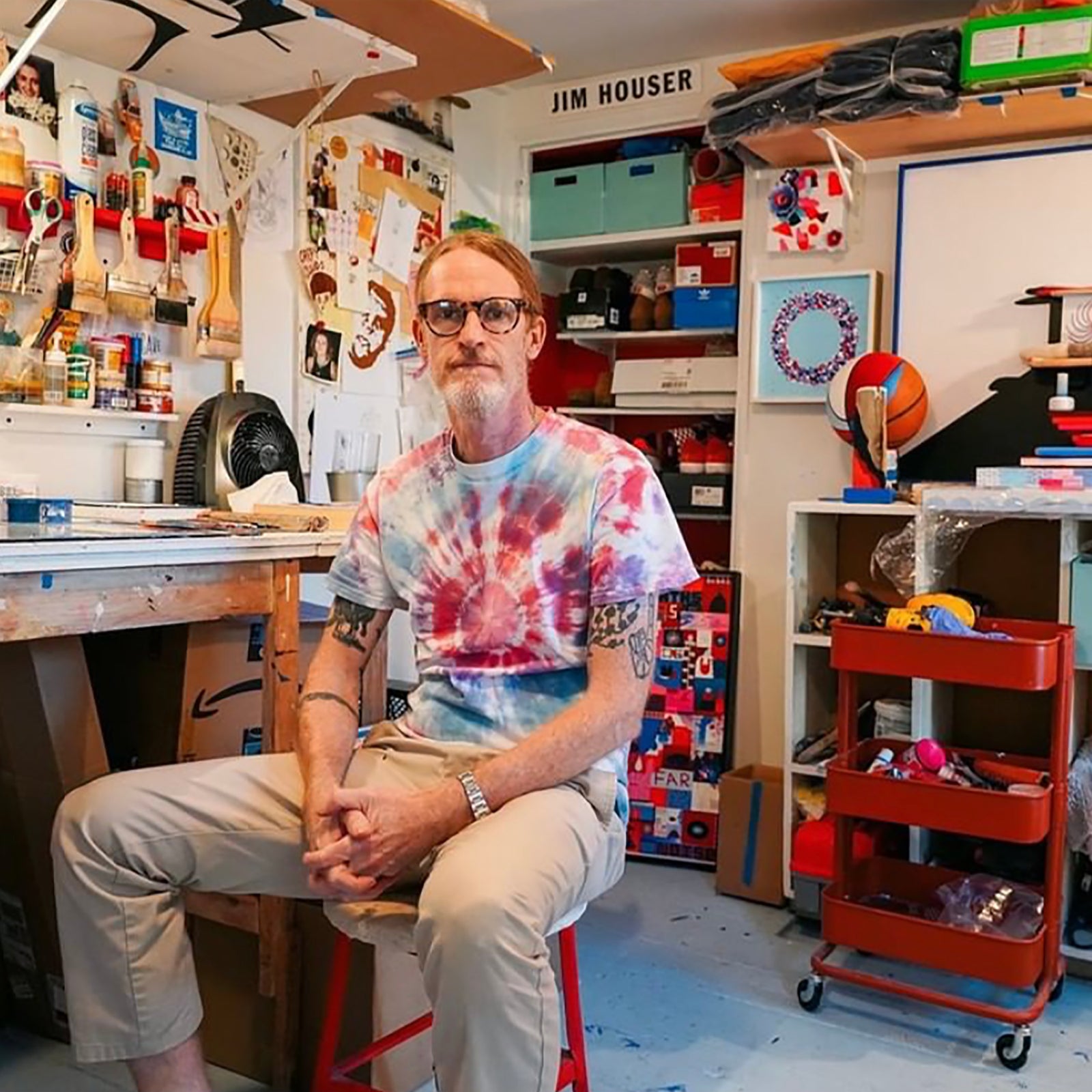 Jim Houser "ISO BALL" Exhibit at Shepard Fairey's Subliminal Projects