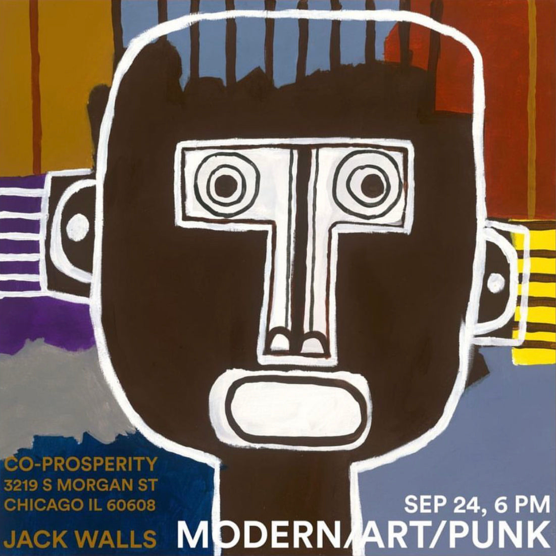 Jack Walls' "MODERN/ART/PUNK Exhibit in Chicago