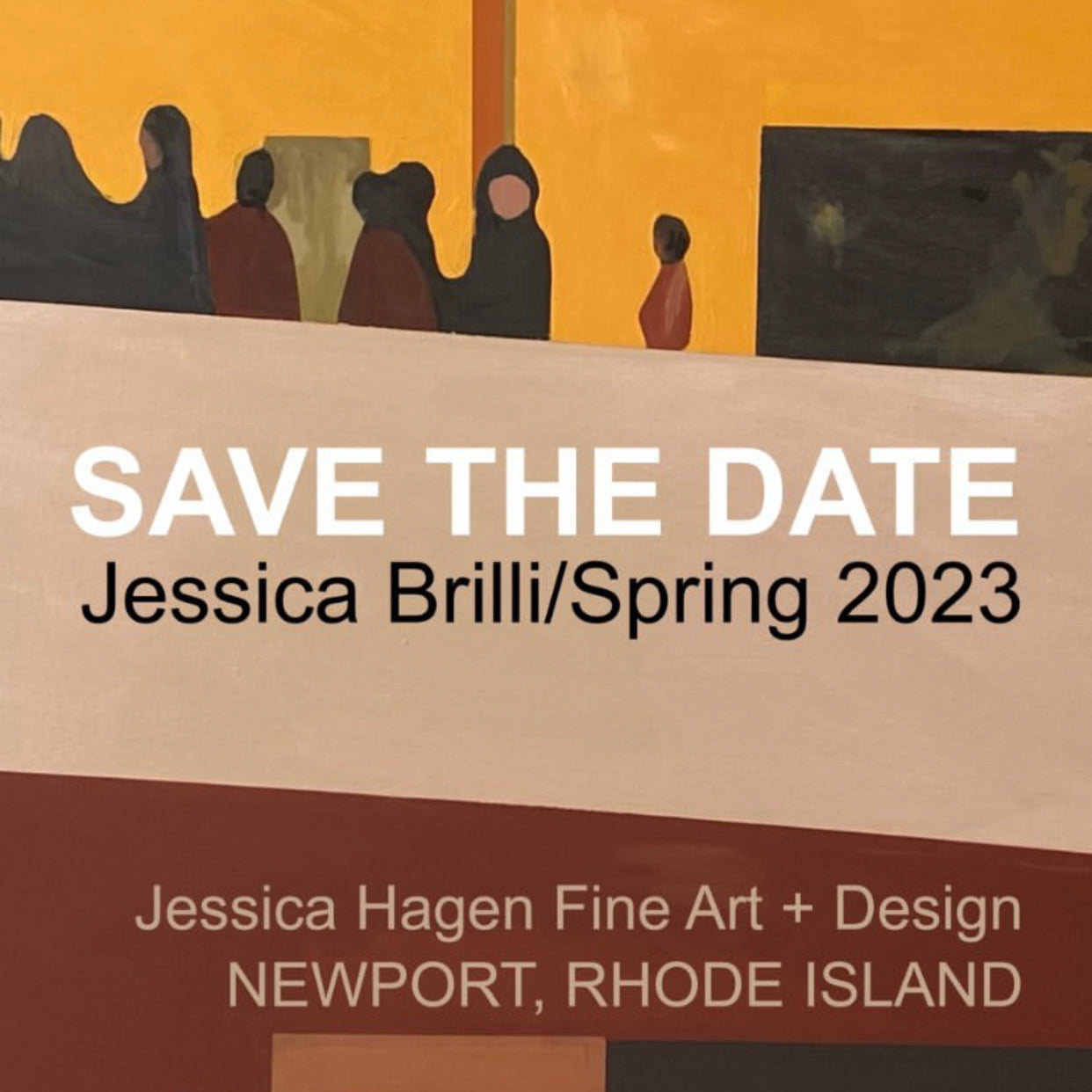 Jessica Brilli Spring Solo Exhibition in Newport, RI