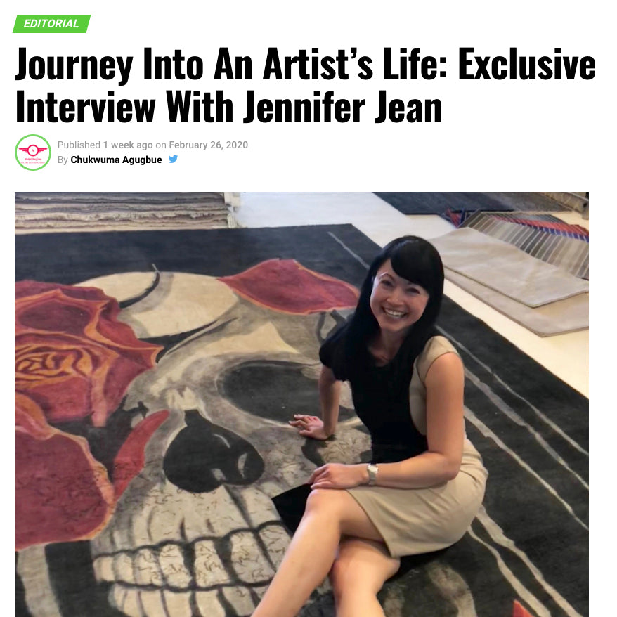 Disrupt Magazine Feature Interview with Jenny Jean Okumura