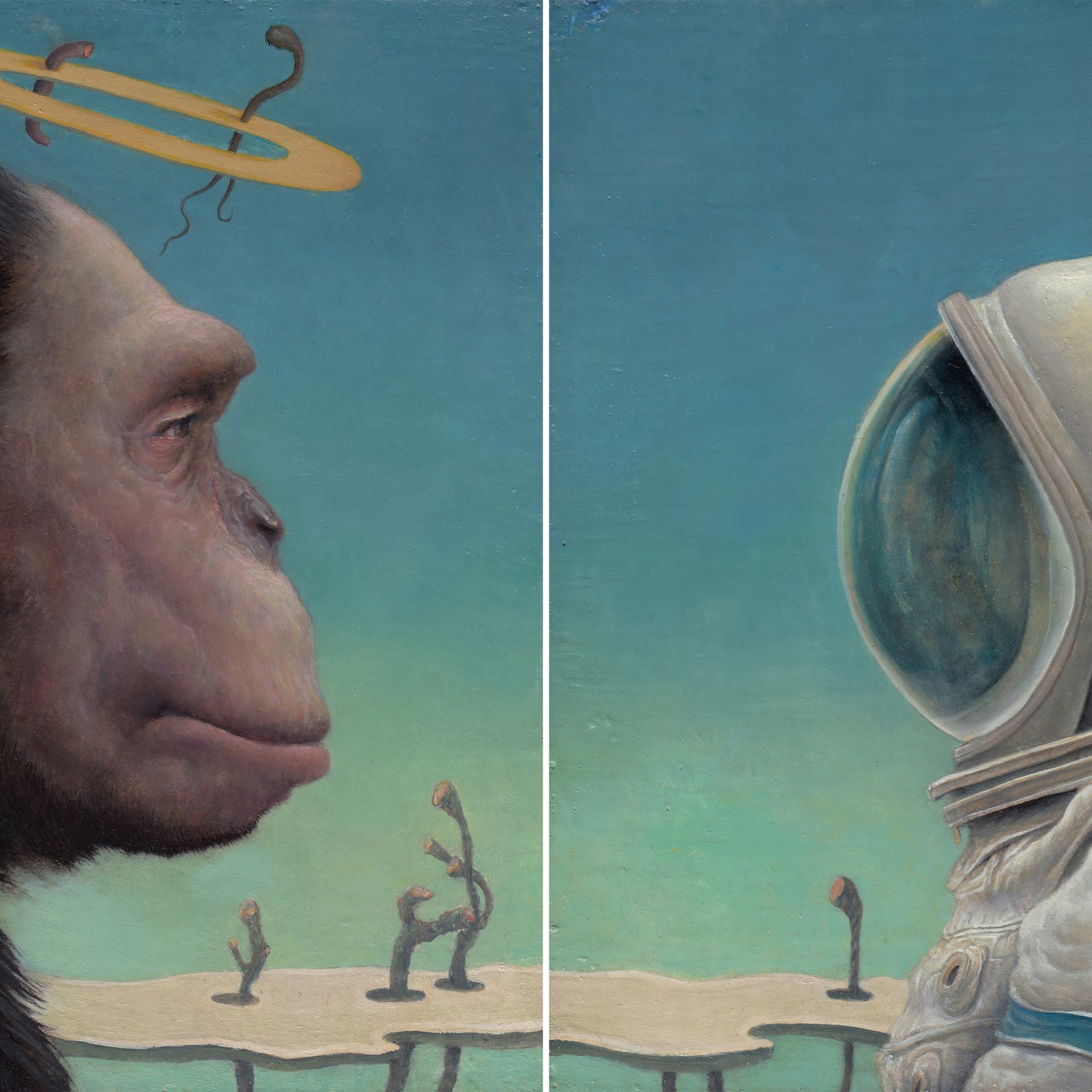 Chris Leib: "Uncommon Agreement" Diptych Prints - 11/15/23