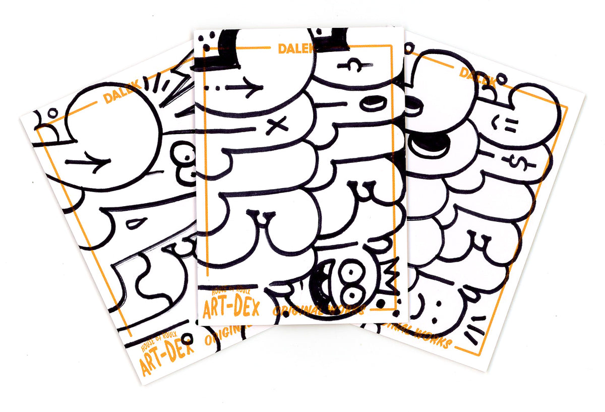 DALEK | ART-DEX DEXTERITY GAME & TRADING CARD BLIND BOX (S1-11 - S1-13)