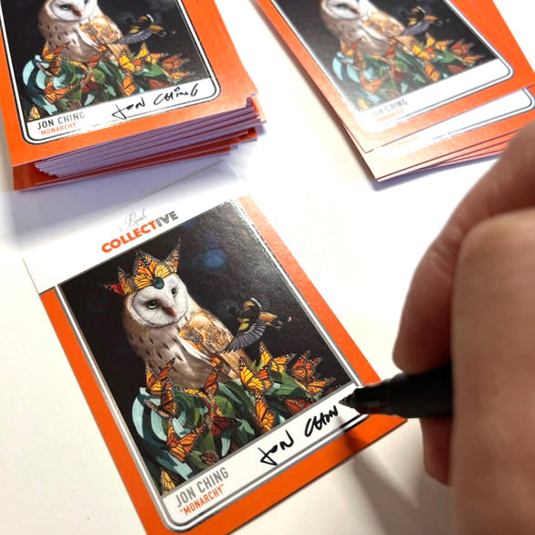 Jon Ching &quot;Monarchy&quot; S1-029 COLLECTIVE Trading Card