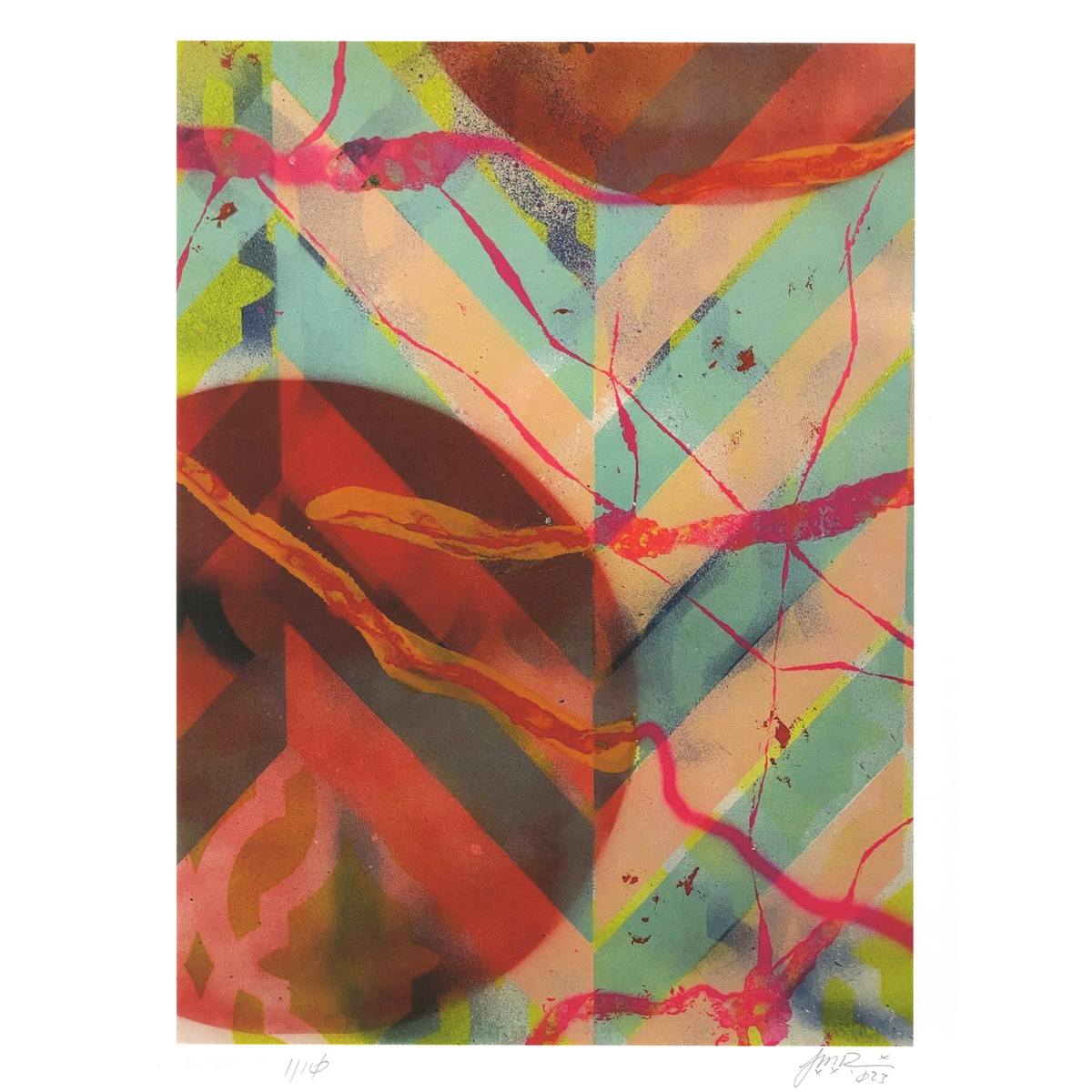 JMikal Davis aka Hellbent &quot;Le Femme Manifesto&quot; - Archival Print, Limited Edition of 10 - 10 x 12&quot;