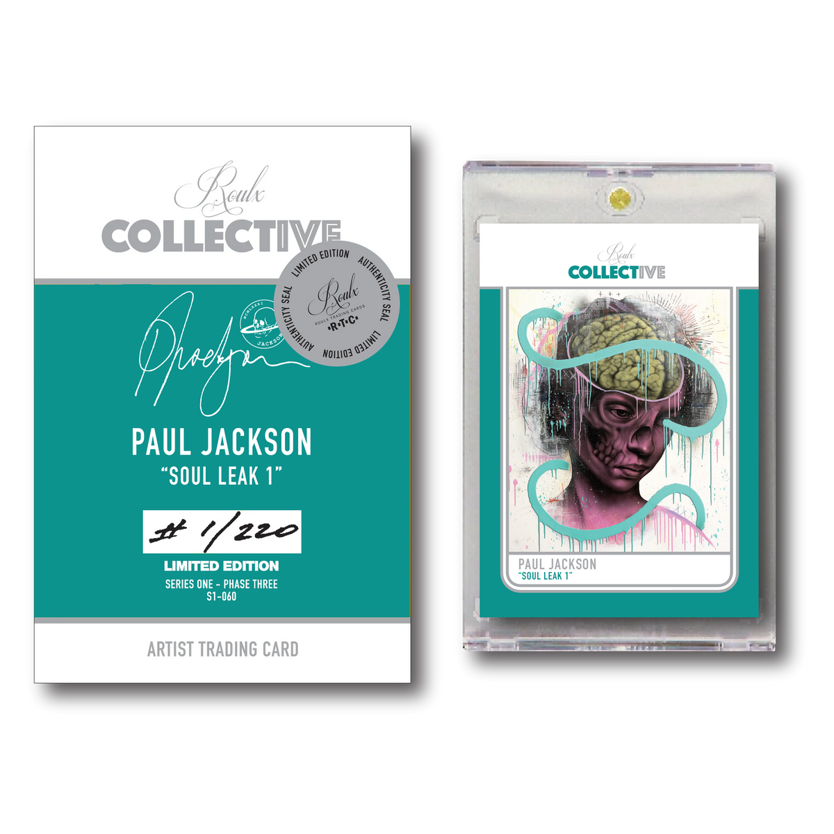 PAUL JACKSON &quot;SOUL LEAK 1&quot; S1-060 COLLECTIVE Trading Card