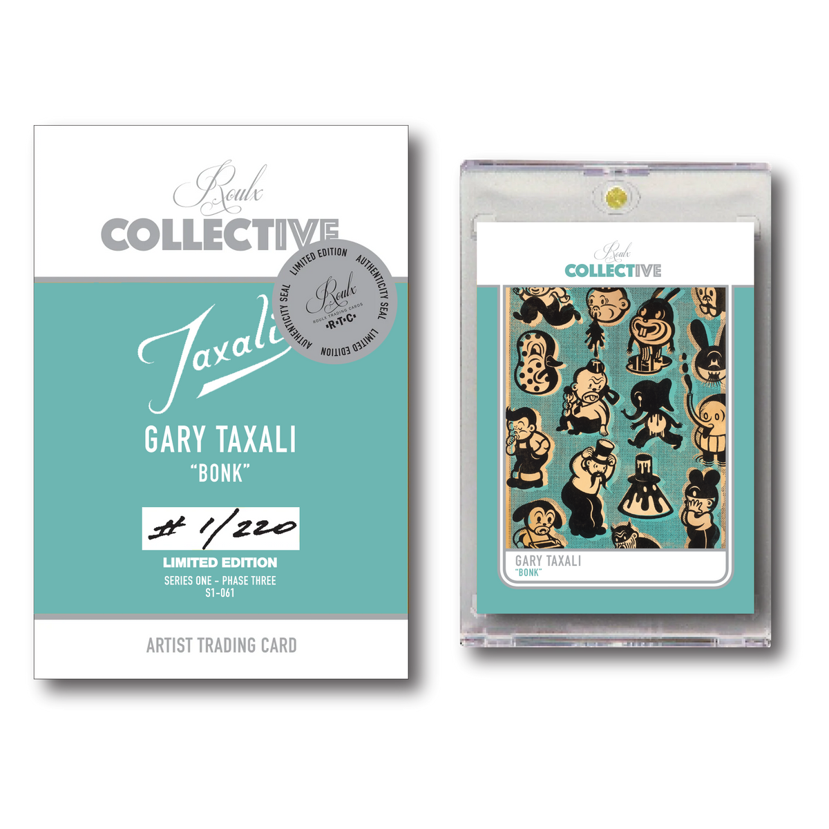 GARY TAXALI &quot;BONK&quot; S1-061 COLLECTIVE Trading Card