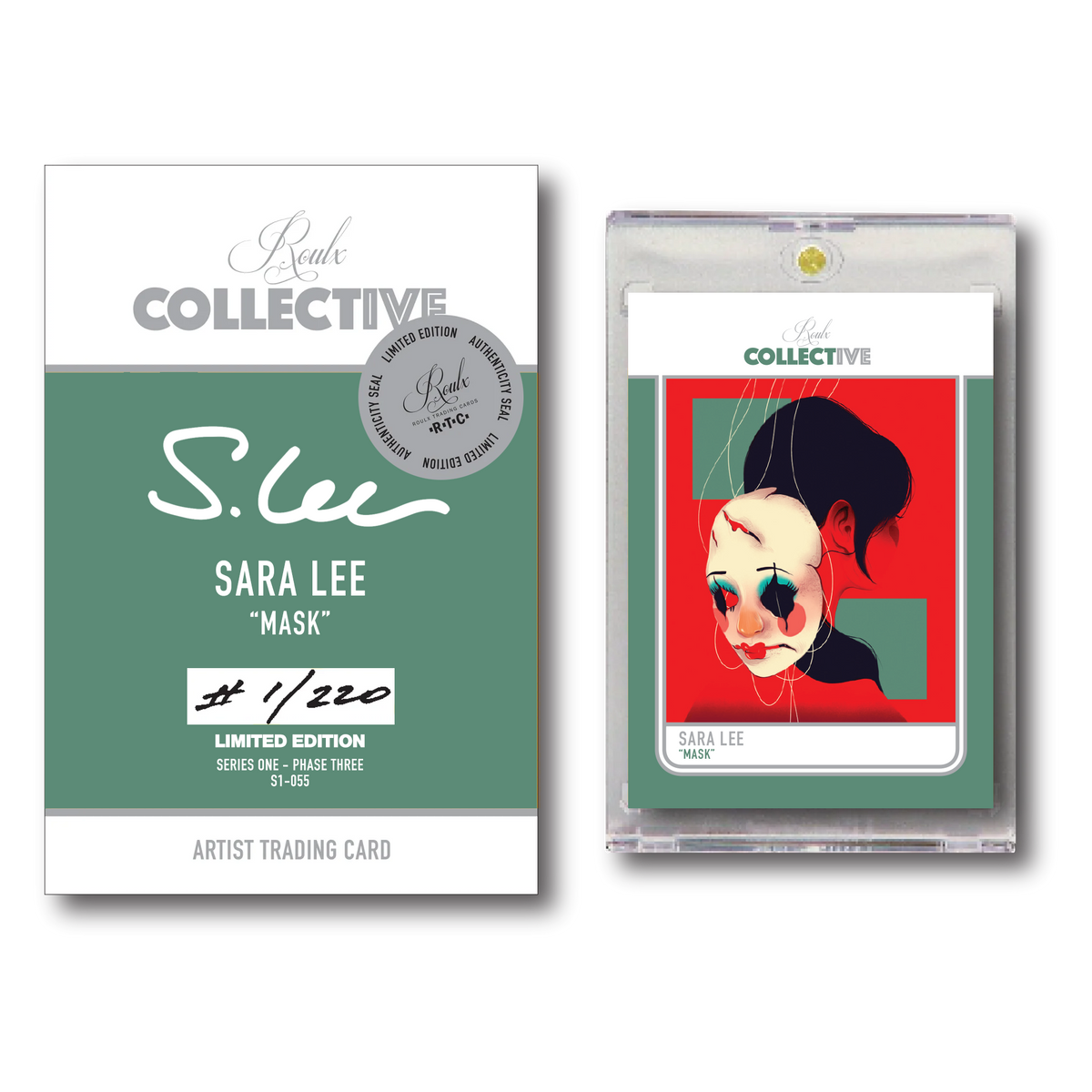 SARA LEE &quot;MASK&quot; S1-055 COLLECTIVE Trading Card