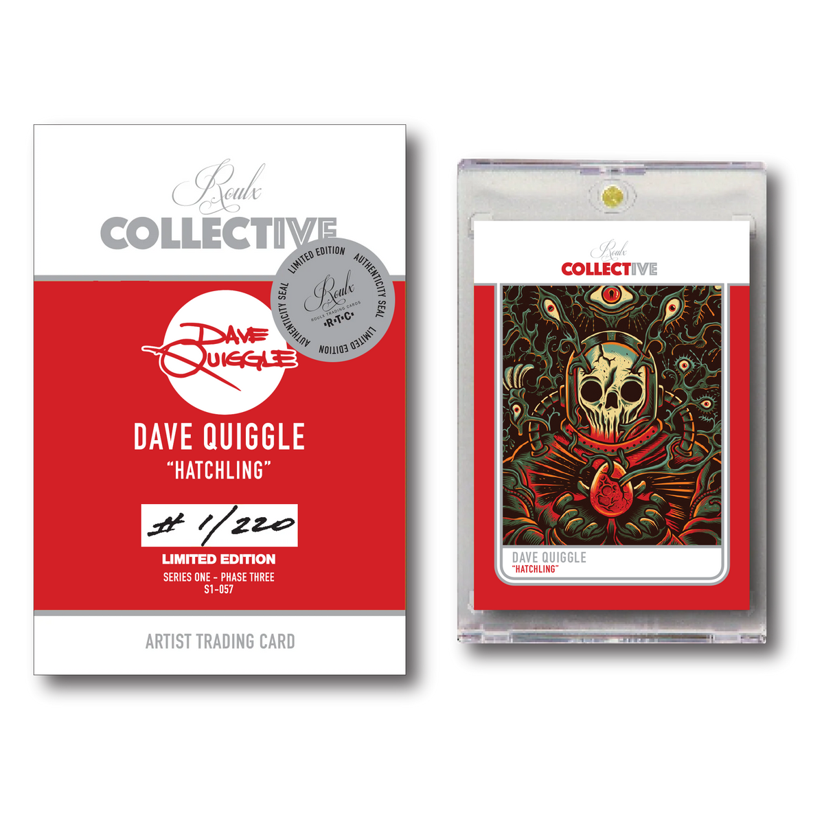 DAVE QUIGGLE &quot;HATCHLING&quot; S1-057 COLLECTIVE Trading Card