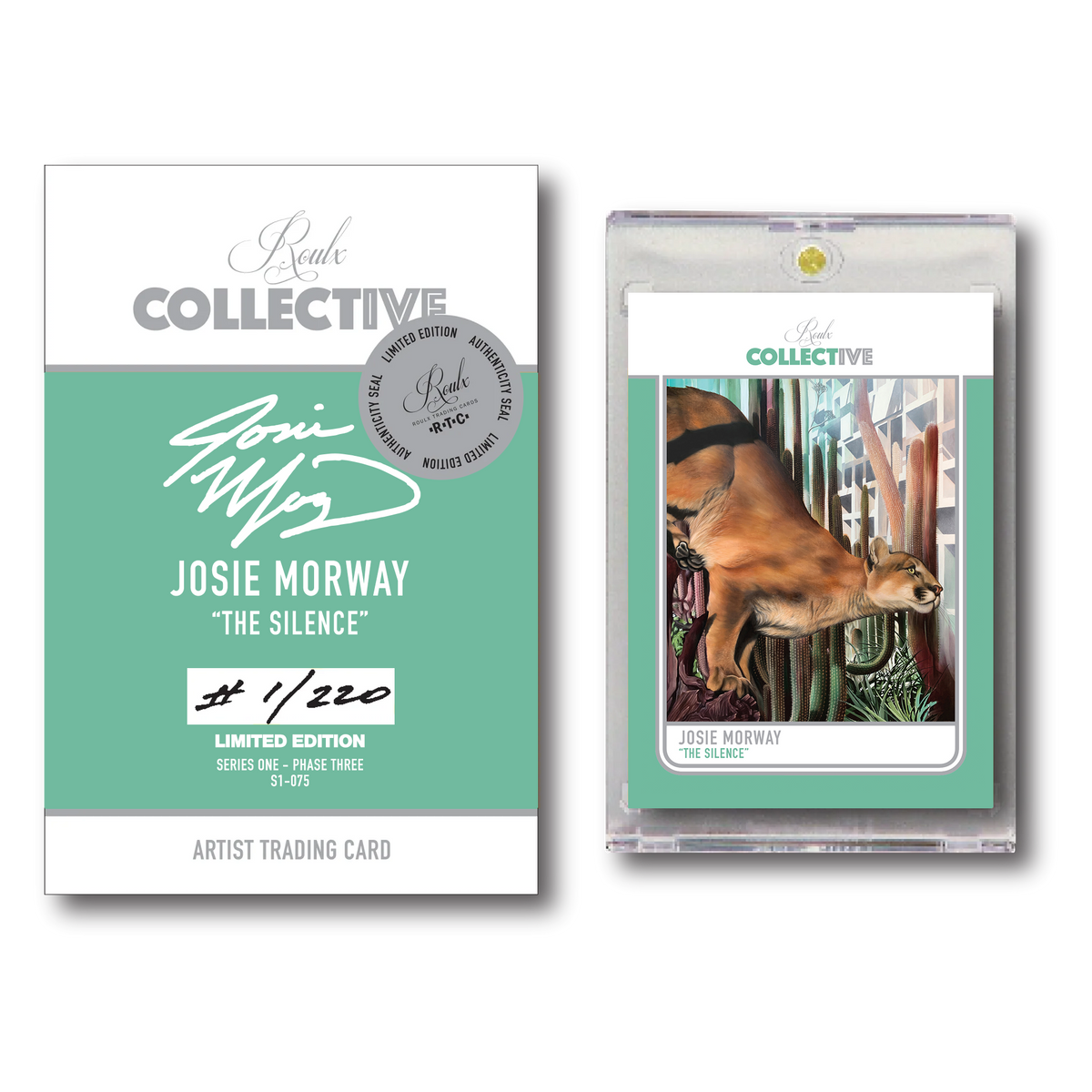 JOSIE MORWAY "THE SILENCE" S1-075 COLLECTIVE Trading Card
