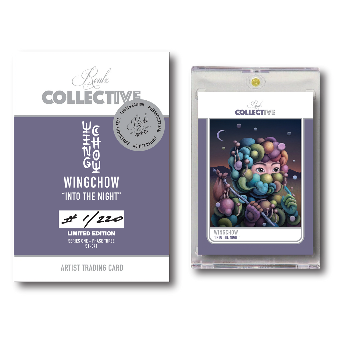 WINGCHOW "INTO THE NIGHT" S1-071 COLLECTIVE Trading Card