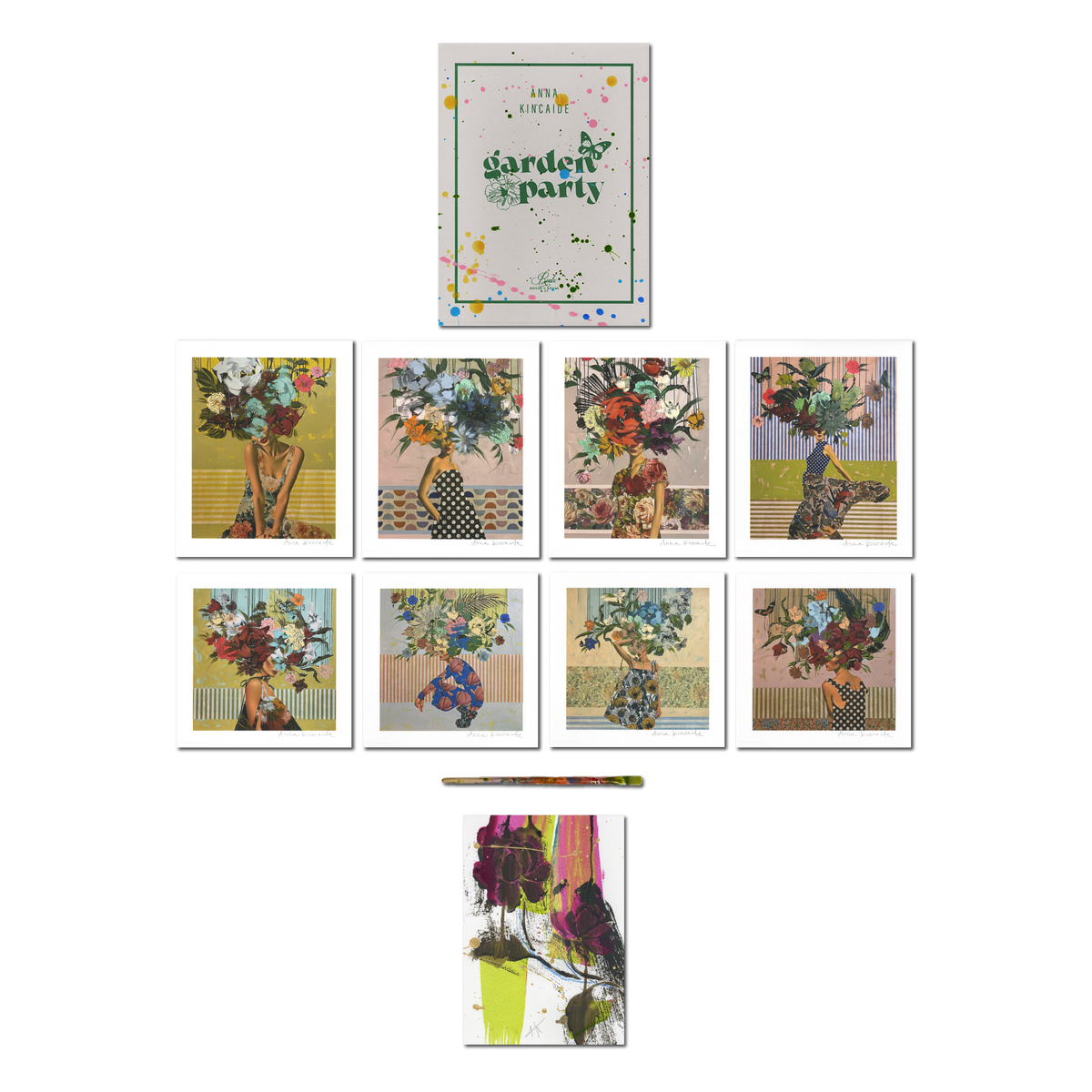 Anna Kincaide &quot;Garden Party&quot; - Limited Edition Bespoke Print Box Set