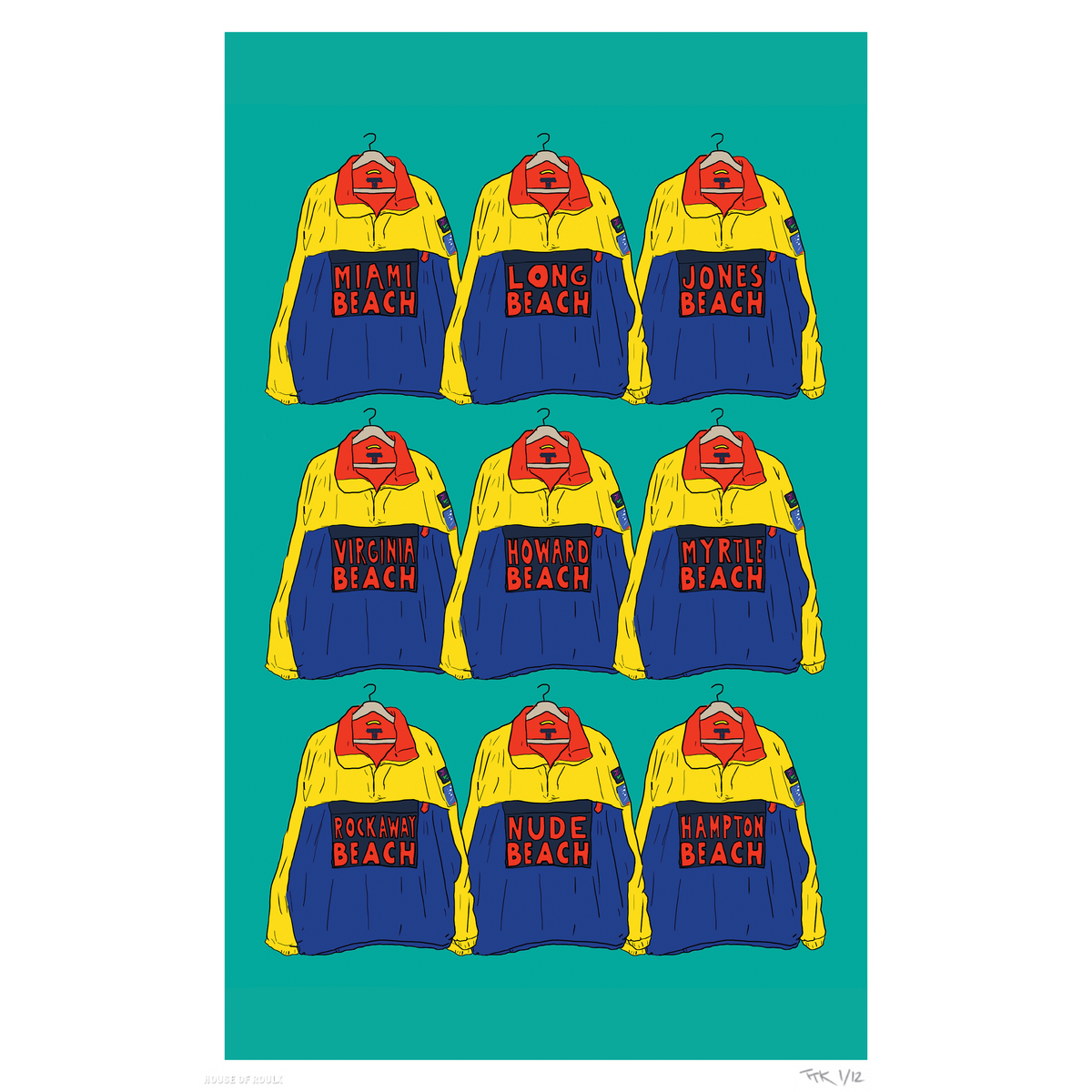 TTK &quot;The Beaches&quot; - Limited Edition, Archival Print