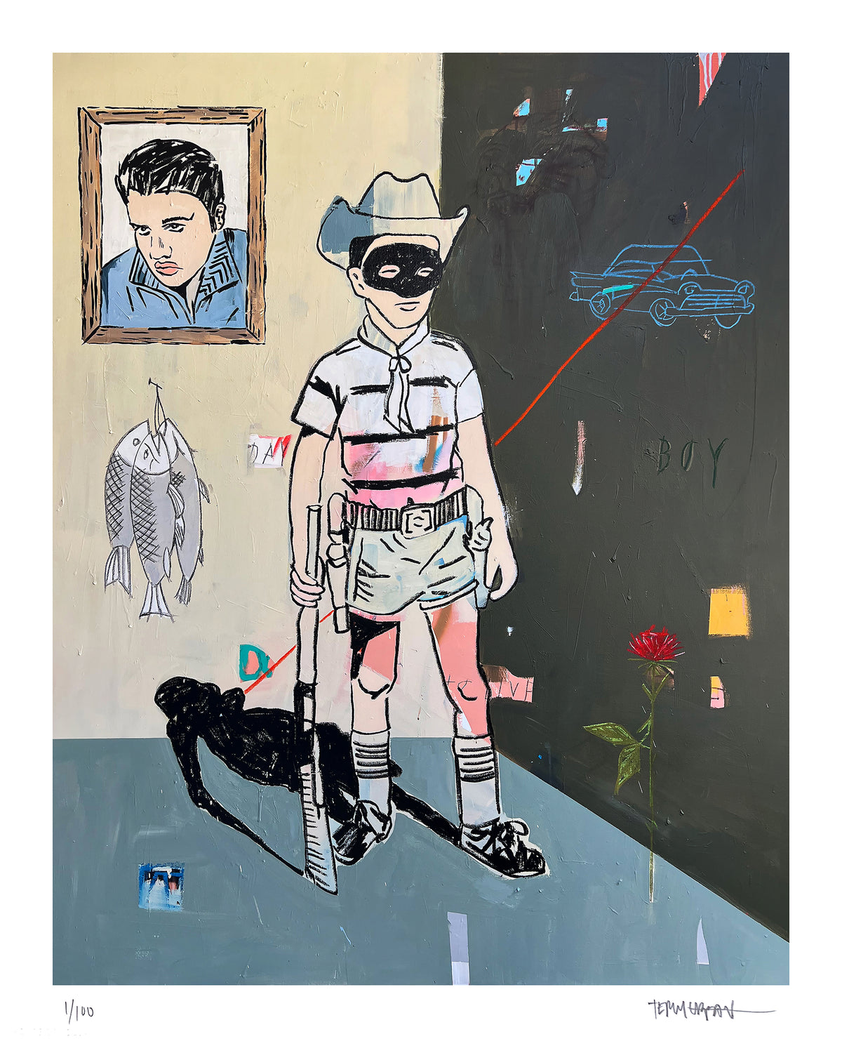 Terry Urban "Boys Don't Cry" - Archival Print, Limited Edition of 100 - 16 x 20"