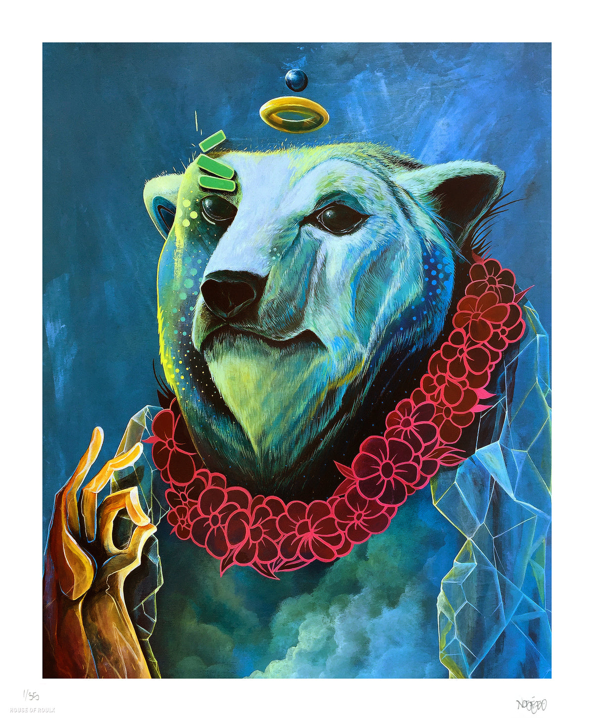 Noségo "Cool Cloud Collector" - Archival Print, Limited Edition of 35 - 14 x 17"