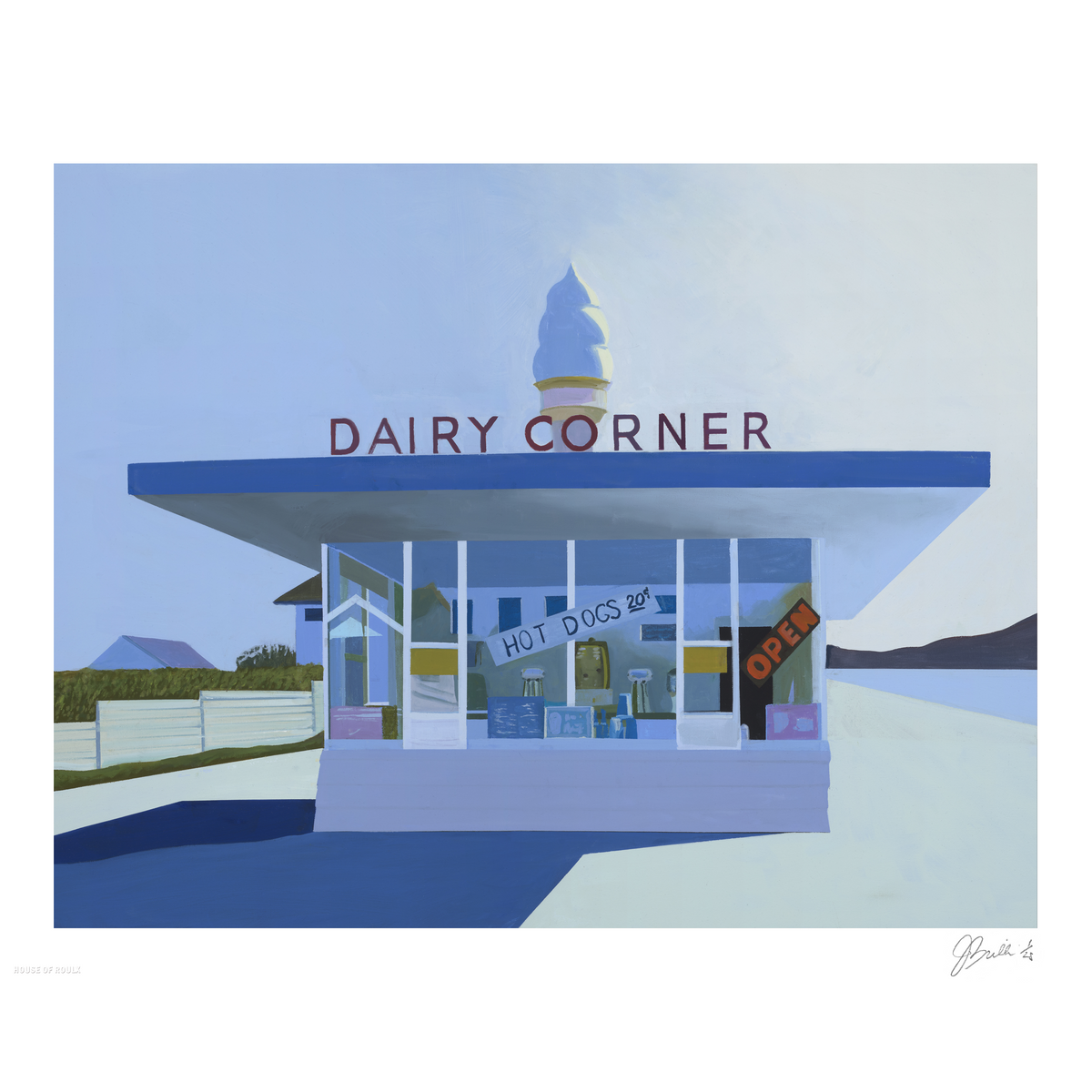 Jessica Brilli &quot;Dairy Corner&quot; - Archival Print, Limited Edition of 25 - 16 x 20&quot;