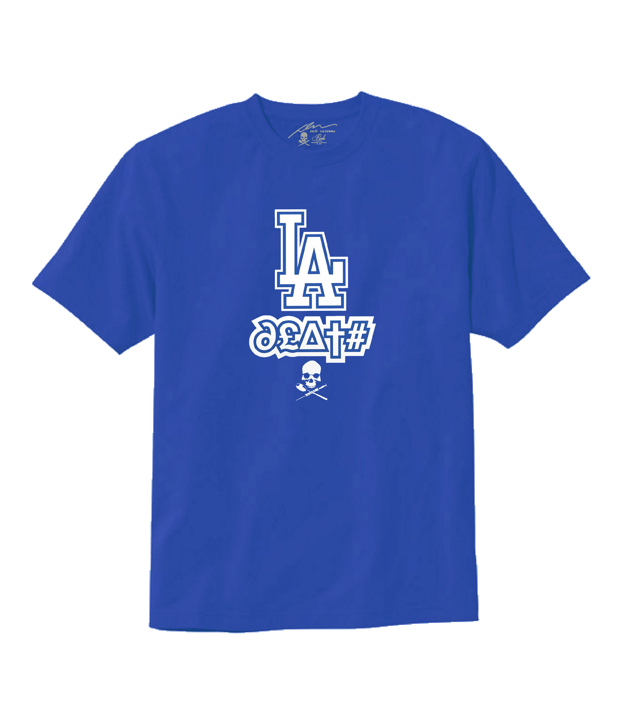 Dave Navarro LA DEATH (Dodgers Variant) - T-Shirt - House of Roulx