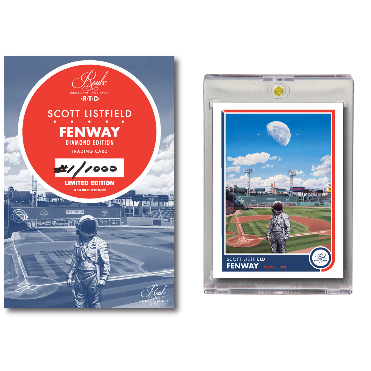 Scott Listfield &quot;Fenway&quot; Diamond Edition Trading Card