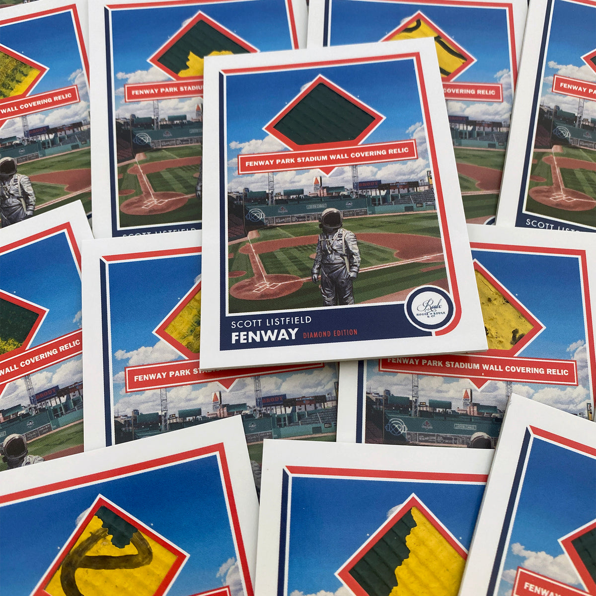 Scott Listfield &quot;Fenway&quot; Diamond Edition Trading Card