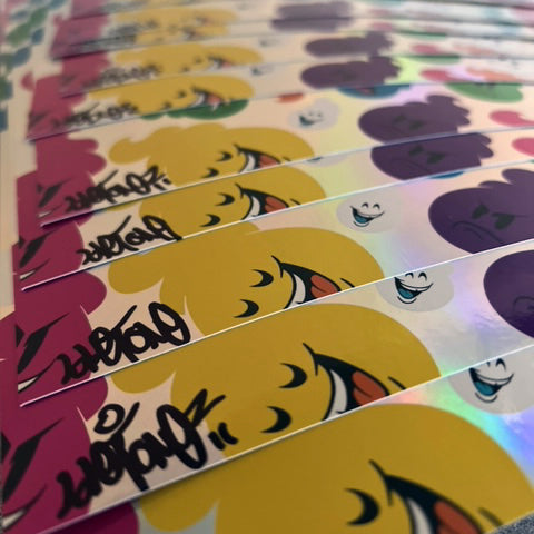 SKET-ONE &quot;Shades of Dripple&quot; - Rainbow Foil Edition of 50 - 16 x 20&quot;