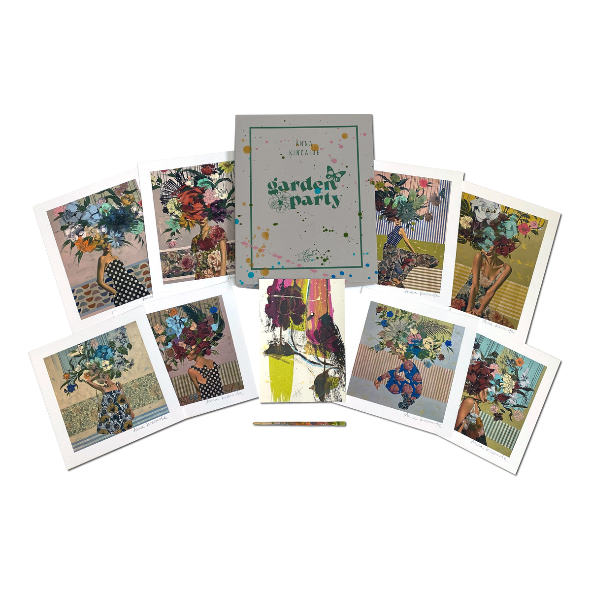 Anna Kincaide &quot;Garden Party&quot; - Limited Edition Bespoke Print Box Set