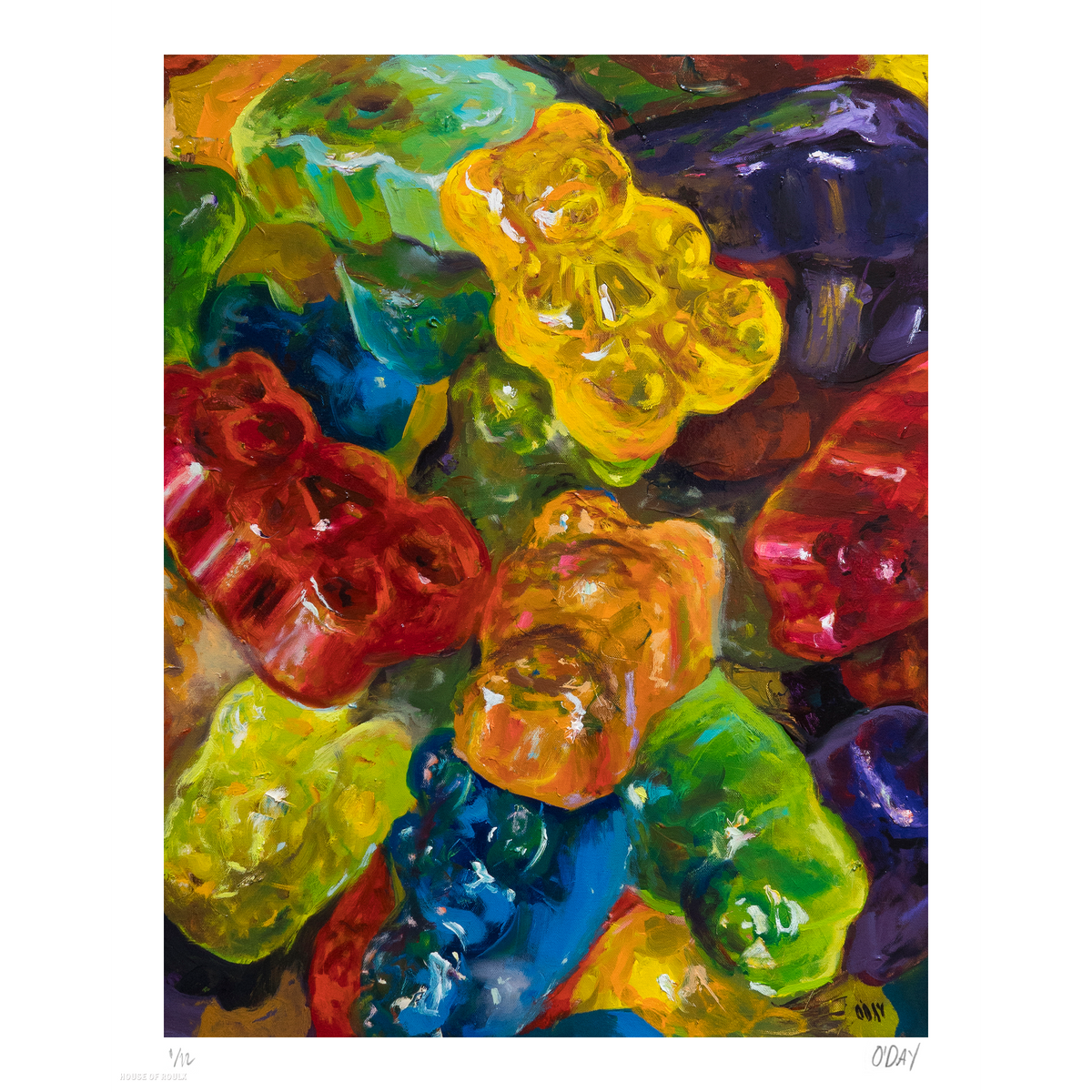 Adam J. O&#39;Day &quot;Gummies&quot; - Archival Print, Limited Edition of 12 - 16 x 20&quot;