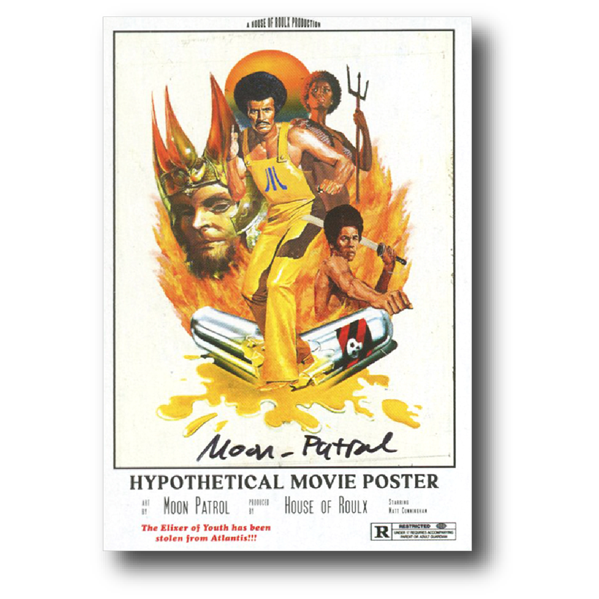Moon Patrol: Series One - One Artist Proof Signed Card (Randomly Selected)