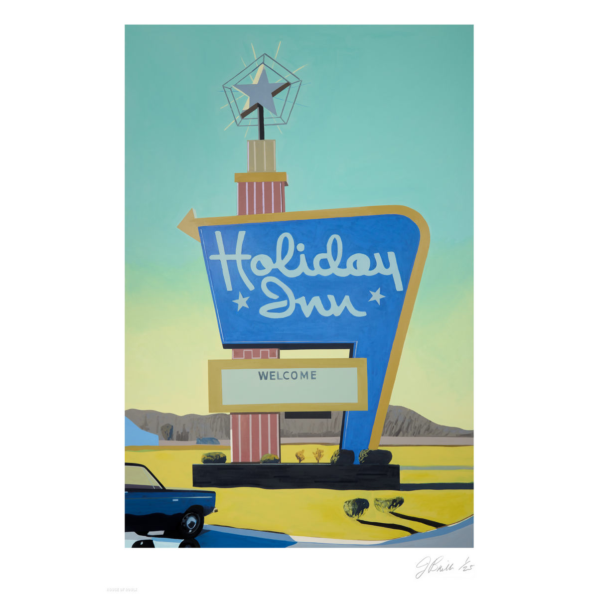 Jessica Brilli &quot;Holiday Inn&quot; - Archival Print, Limited Edition of 25 - 16 x 24&quot;
