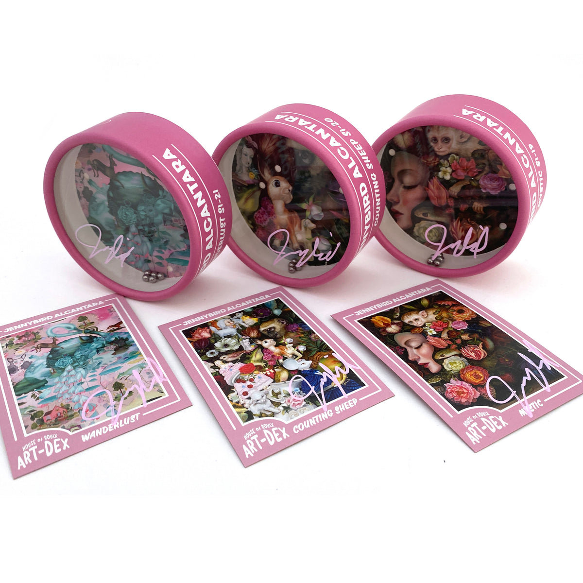 JENNYBIRD ALCANTARA | ART-DEX DEXTERITY GAME & TRADING CARD BLIND BOX (S1-19 - S1-21)